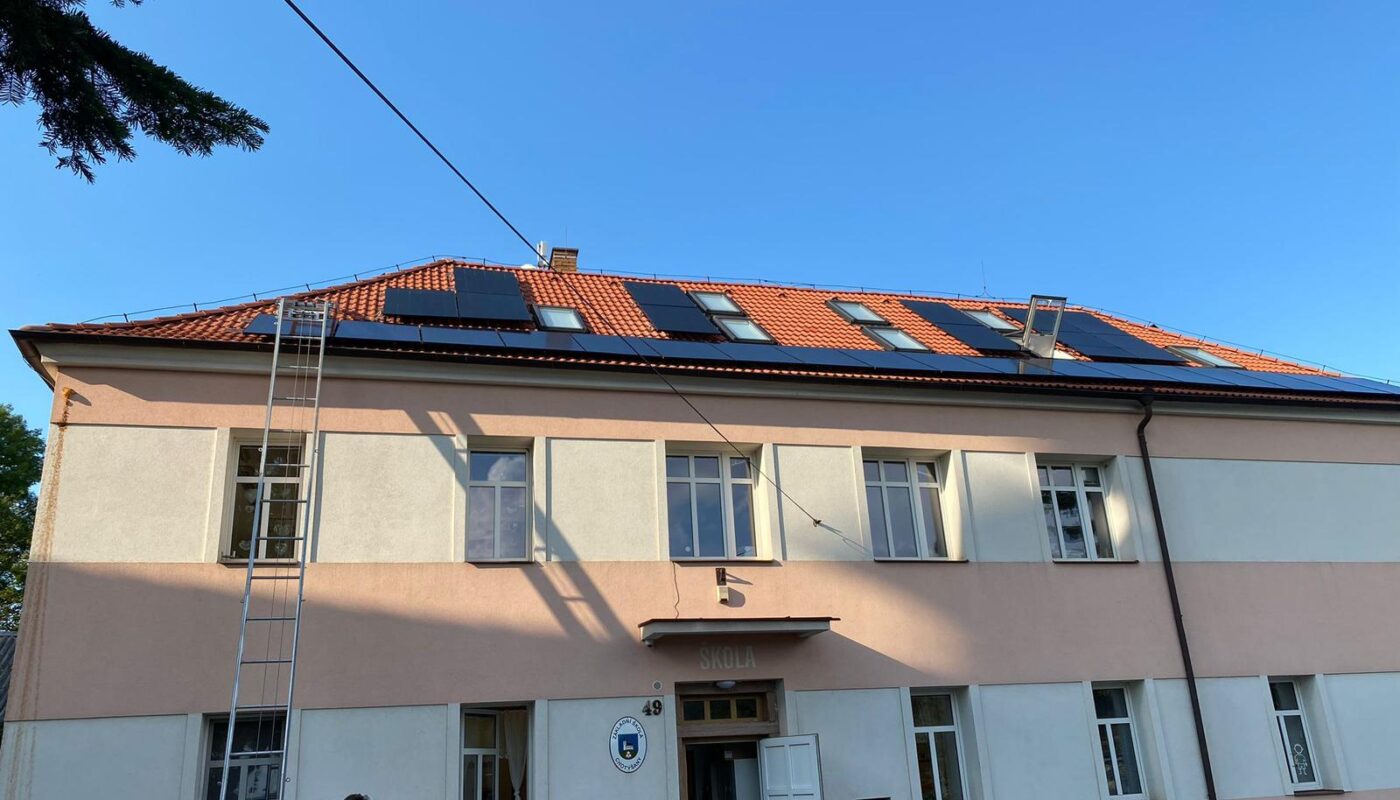 Fotovoltaická elektrárna pro obec Chotýšany